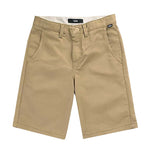 Vans 'Authentic' Chino Shorts - Beige (Kids)