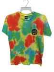 Obey 'Peace Dragon' Tie Dye Tee - Rainbow Blotch