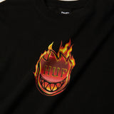 HUF x Spitfire 'Flame Galaxies' Tee - Black