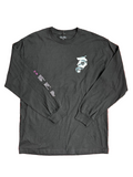 Primitive 'Skull N Snake' L/S Tee - Black