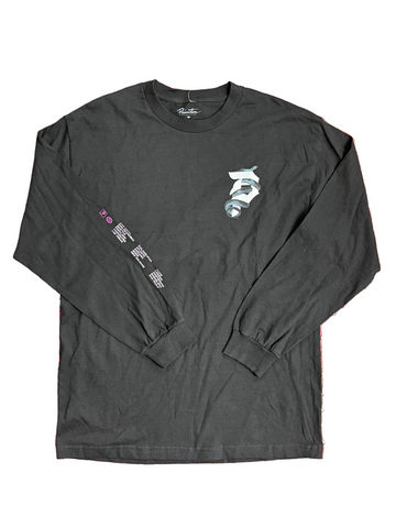 Primitive 'Skull N Snake' L/S Tee - Black