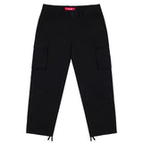 Loviah 'Paratrooper V2' Cotton Cargo Pants - Black