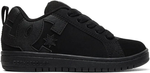 DC 'Court Graffik' Shoes - Black/Black/Black