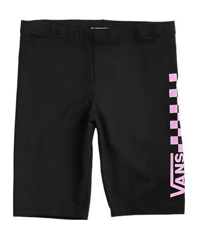 Vans 'Chalkboard' Bike Shorts - Black/Lilac