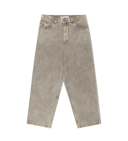 Polar Skate Co. 'Big Boy' Baggy Jeans - Acid Beige