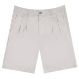 Frosted Skateboards 'Double Pleated' Shorts - Light Grey