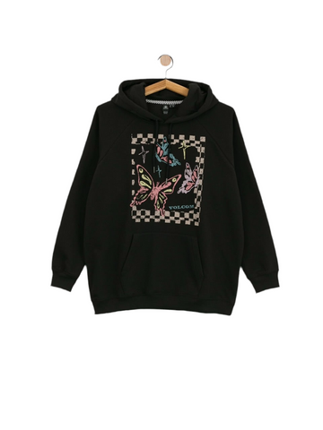 Volcom 'Truly Stoked' Hoodie - Black