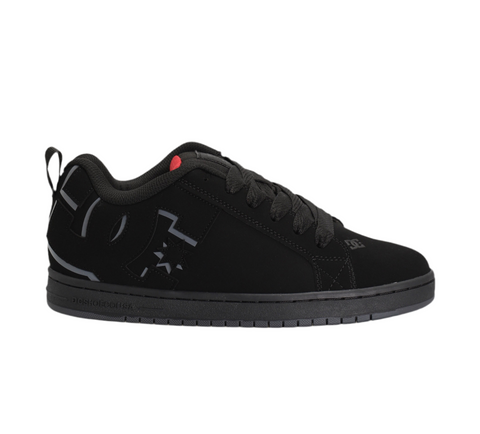 DC Shoes 'Court Graffik' Shoes - Black/Red
