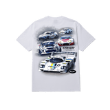 HUF x Greddy 'Lemans' Tee - White