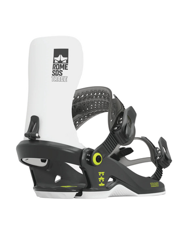 Rome 'Trace' Snowboard Bindings - Black/White