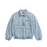 Jacker 'Rivet' Denim Jacket - Blue