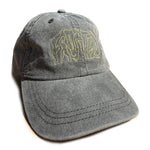 Frosted 'Logo' Cap - Black Denim