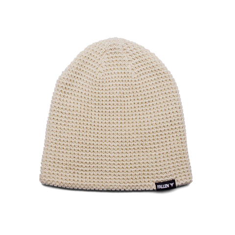 Fallen 'Surplus' Beanie - Almond/Black