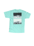V/SUAL 'Los Angeles' Tee - Tiffany Blue