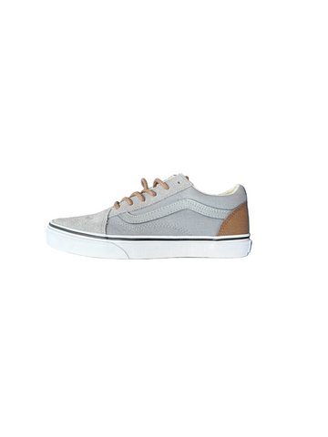 Vans 'Old Skool' Shoes - (C&L) Frost Gray/Acid Den (KIDS)