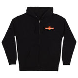 Independent 'OGBC' Zip-Up Hoodie - Black