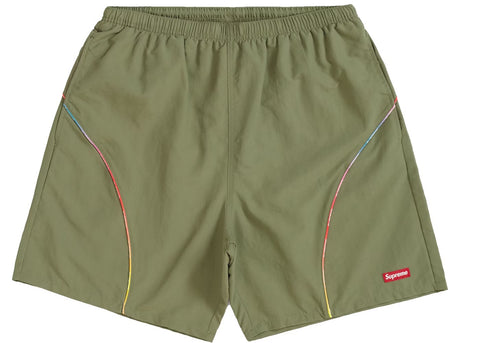 Supreme 'Gradient' Piper Water Shorts - Olive