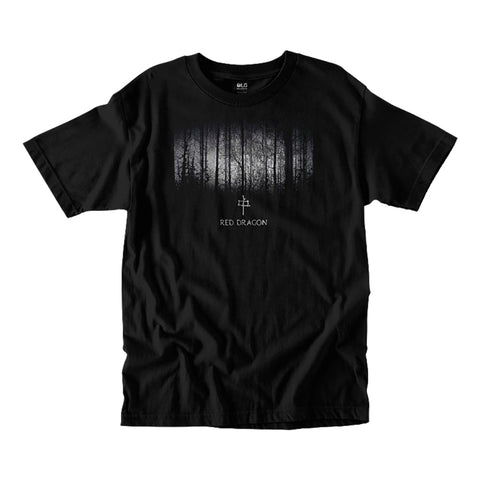 Red Dragon 'Forest Witch' Tee - Black
