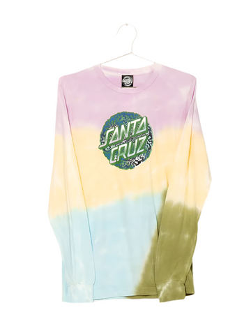 Santa Cruz 'Relaxed Tie Dye' L/S Tee