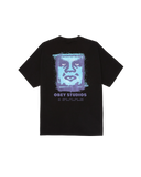 Obey 'Chalky Icon' Tee - Black