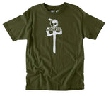 Red Dragon x Skull Skates 'Collab' Tee - Olive