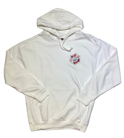Diamond Supply Co. 'Flower Jewel' Hoodie - White