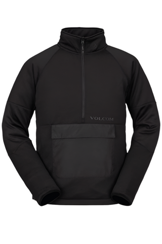 Volcom 'Tech Fleece' Pullover - Black
