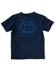 Kaws 'Holiday Japan' Pocket Tee - Navy (Asia Sizing)