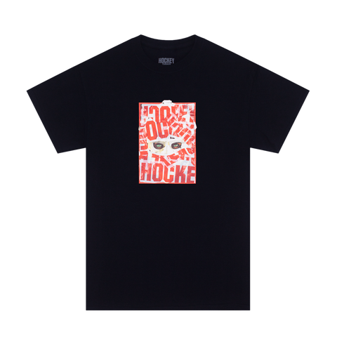 Hockey 'War All Over' Tee - Black