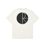 Polar Skate Co. 'Fill Logo Contrast' Tee - Ivory/Black