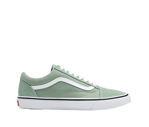 Vans 'Old Skool' Shoes - Shale Green/True White