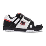 DC 'Stag' Shoes - White/Black/Red