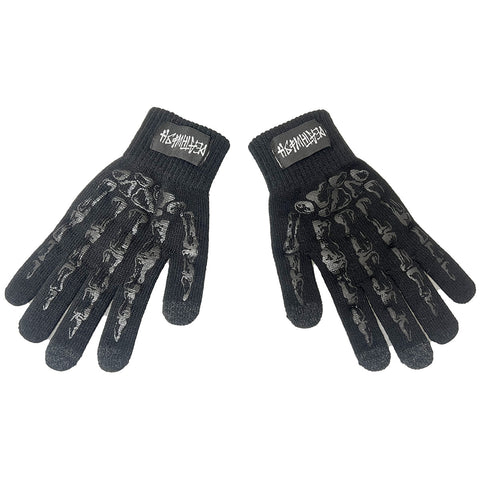 Deathwish 'Knuckles' Gloves - Black