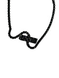 Rastaclat 'Ring' Necklace - Black