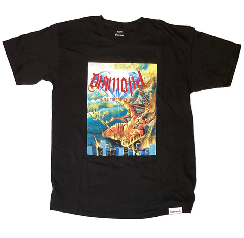 Diamond Supply Co. 'Fight' Tee - Black