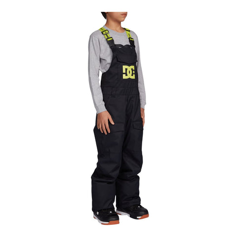 DC 'Roadblock' BIB Overall - Black/Yellow (KIDS)