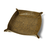 HUF 'Fuck It' Catchall - Snakeskin (Green)