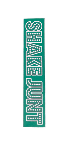 Shake Junt 'OG Logo' Sticker - Teal