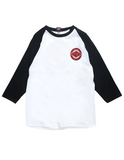Independent 'Built To Grind' Raglan Tee - White/Black