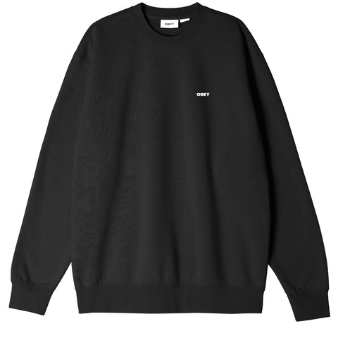 Obey 'Bold' Sweatshirts - Black