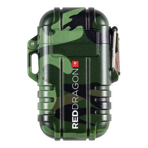 Red Dragon 'Windproof Arc' Lighter - Camo