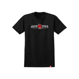 Spitfire 'Old E Drop Bighead' Tee - Black/Red (KIDS)