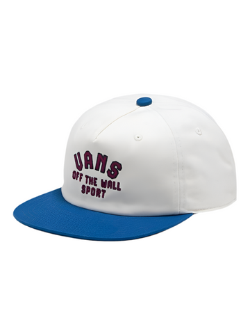 Vans 'Willow' Snapback - White/Blue (Kids)