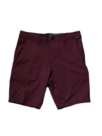 Volcom 'Frickin SNT Slub 20' Swimshorts - Wine