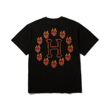 HUF x Spitfire 'Flame Galaxies' Tee - Black