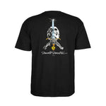 Powell Peralta 'Skull and Sword' Tee - Black