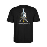 Powell Peralta 'Skull and Sword' Tee - Black