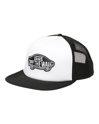 Vans 'Classic Patch' Trucker Cap - Black/White