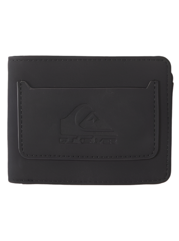Quiksilver 'Over Jealous' Bi-Fold Wallet - Black