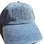 Frosted 'Logo' Cap - Denim